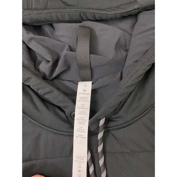 Women Lululemon Dynamic Movement quilted nanopuff performance pullover hoodie 10 - Picture 6 of 7